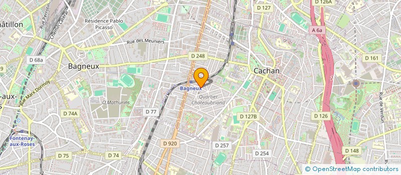 localisation de l'entreprise MONSIEUR BACHIR CAMARA à CACHAN