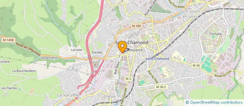 localisation de l'entreprise MONSIEUR BACHIR DRIS  SAINT-CHAMOND