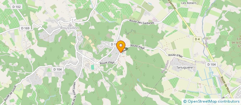 localisation de l'entreprise MONSIEUR BACHIR EL MERAKSI  ROUSSILLON