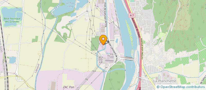 localisation de l'entreprise MONSIEUR BACHIR ES SOUANI  BOLLENE