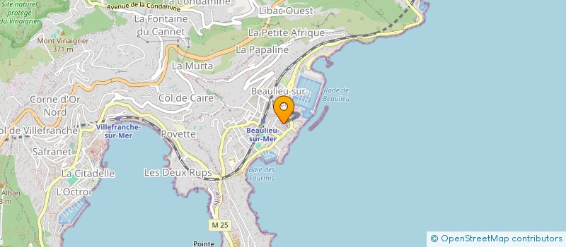 localisation de l'entreprise MONSIEUR BACHIR GAMMOUH à BEAULIEU-SUR-MER