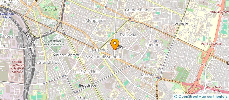 localisation de l'entreprise MONSIEUR BACHIR GHAZI  LYON