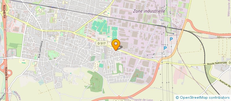 localisation de l'entreprise MONSIEUR BACHIR HADDA  MEYZIEU