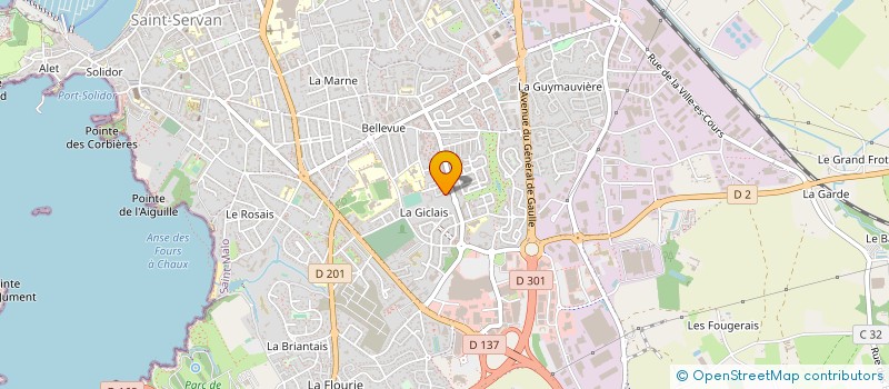 localisation de l'entreprise MONSIEUR BACHIR HAMDAD à SAINT-MALO