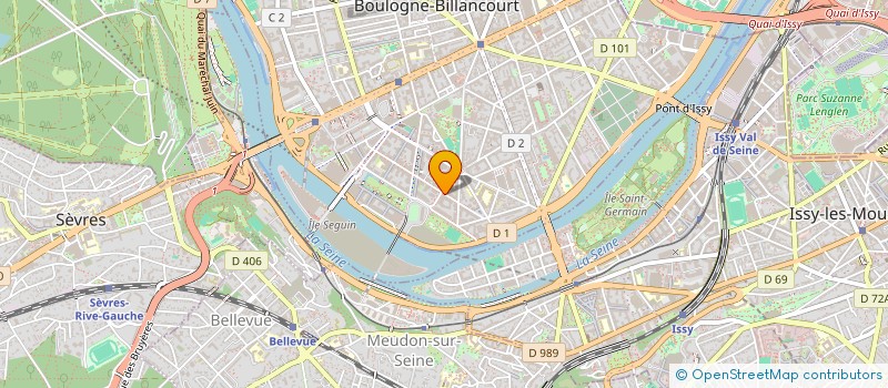 localisation de l'entreprise MONSIEUR BACHIR HATEM à BOULOGNE-BILLANCOURT