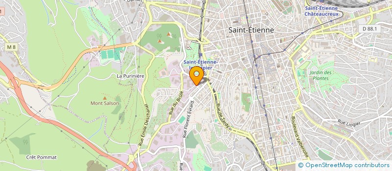 localisation de l'entreprise MONSIEUR BACHIR IDIR à SAINT-ETIENNE
