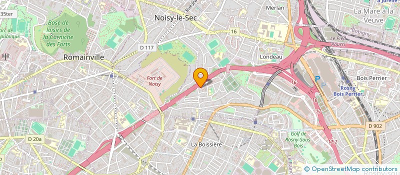 localisation de l'entreprise MONSIEUR BACHIR IDRISS OSMAN à NOISY-LE-SEC