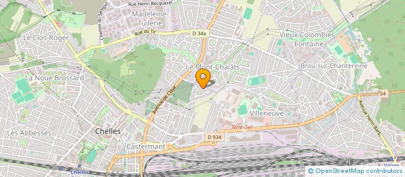 localisation de l'entreprise MONSIEUR BACHIR KADEM à CHELLES