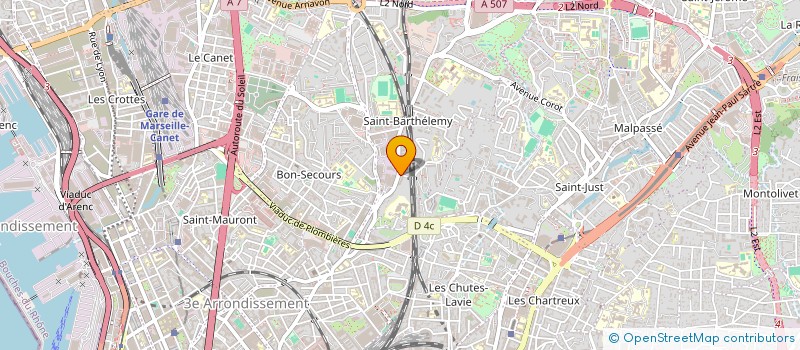 localisation de l'entreprise MONSIEUR BACHIR KARI à MARSEILLE