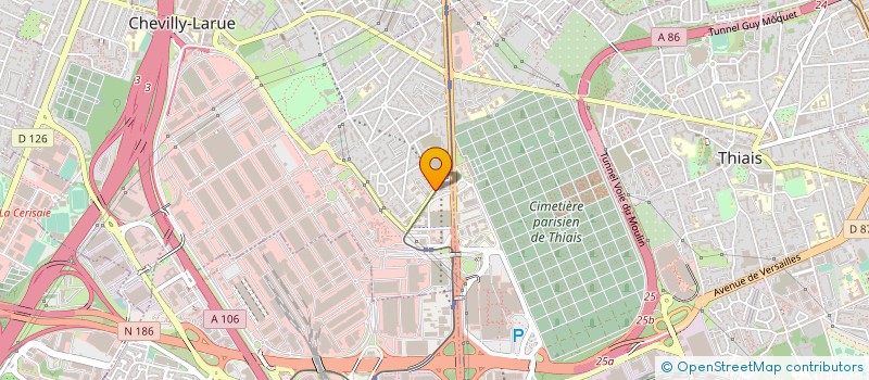 localisation de l'entreprise MONSIEUR BACHIR KLOUCHA  CHEVILLY-LARUE