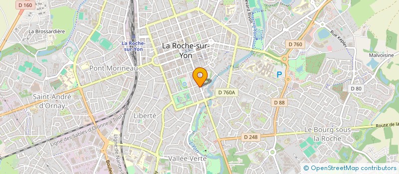 localisation de l'entreprise MONSIEUR BACHIR MAKRELOUFI à LA ROCHE-SUR-YON