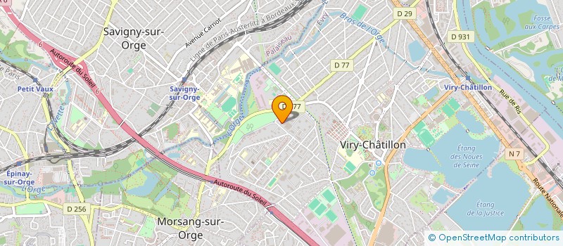 localisation de l'entreprise MONSIEUR BACHIR MANSOUR à VIRY-CHATILLON