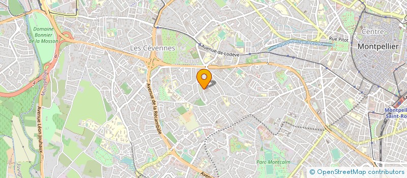 localisation de l'entreprise MONSIEUR BACHIR MECEN à MONTPELLIER