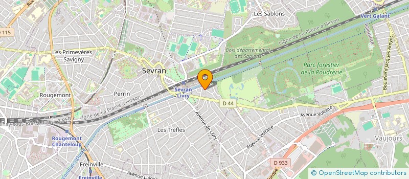 localisation de l'entreprise MONSIEUR BACHIR MEDJABRA à SEVRAN