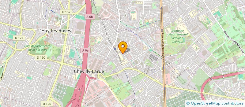 localisation de l'entreprise MONSIEUR BACHIR MEGDOUD  CHEVILLY-LARUE