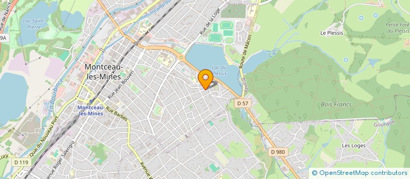 localisation de l'entreprise MONSIEUR BACHIR MEZIANI  MONTCEAU-LES-MINES