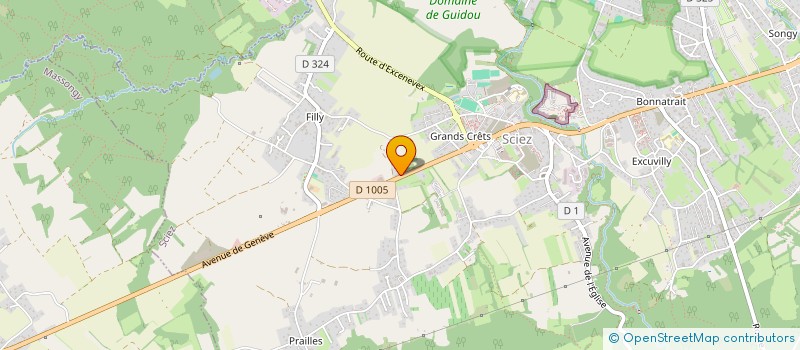 localisation de l'entreprise MONSIEUR BACHIR MOGAADI  SCIEZ