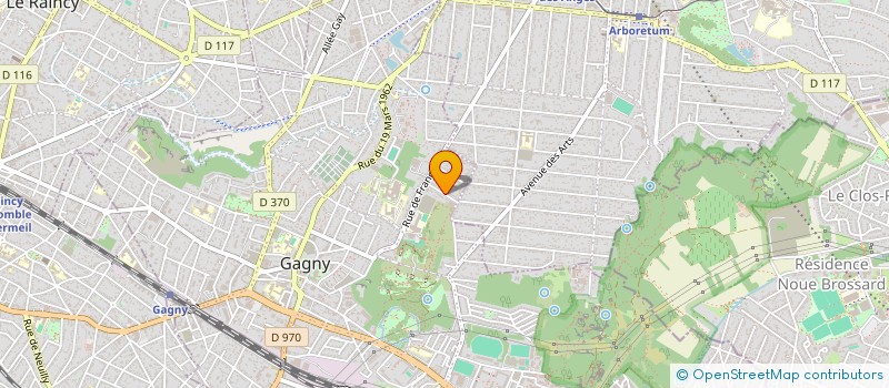 localisation de l'entreprise MONSIEUR BACHIR NOUARI  GAGNY