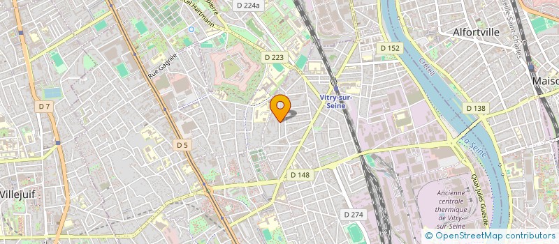 localisation de l'entreprise MONSIEUR BACHIR OUHAB à VITRY-SUR-SEINE