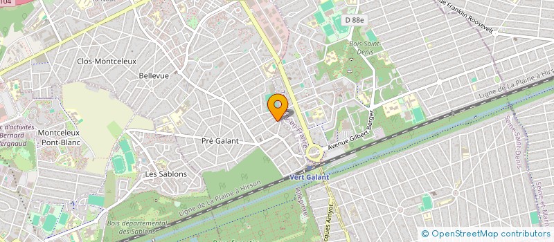 localisation de l'entreprise MONSIEUR BACHIR SAADA à VILLEPINTE