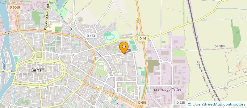 localisation de l'entreprise MONSIEUR BACHIR SULIMAN IBRAHIM  SENS