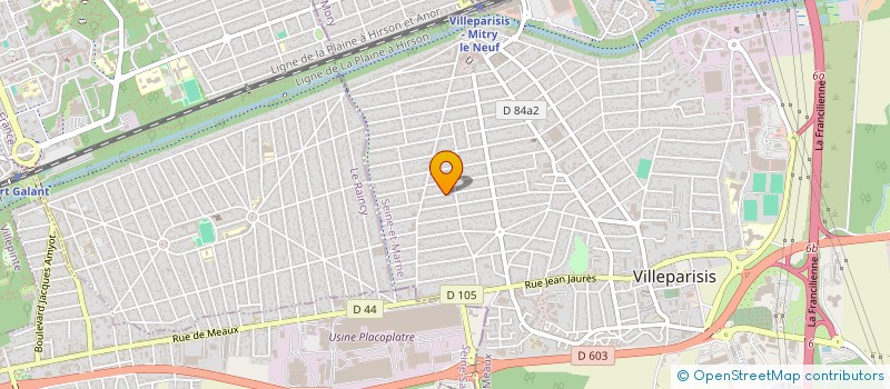 localisation de l'entreprise MONSIEUR BACHIR ZEMZEM  VILLEPARISIS