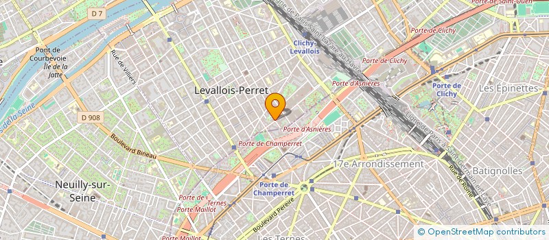 localisation de l'entreprise MONSIEUR BACHIR ZOUBIR à LEVALLOIS-PERRET