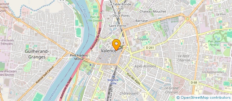 localisation de l'entreprise MONSIEUR BADAM MULA KHIL  VALENCE