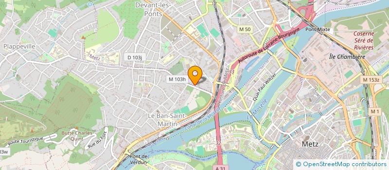 localisation de l'entreprise MONSIEUR BADAOUI ABAKAR ADAM  METZ