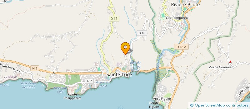 localisation de l'entreprise MONSIEUR BADAOUI BADAOUI  SAINTE-LUCE