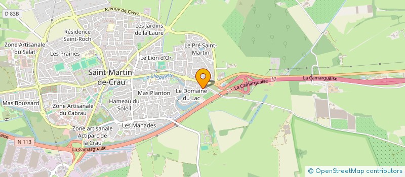 localisation de l'entreprise MONSIEUR BADAR ZENNOUH à SAINT-MARTIN-DE-CRAU