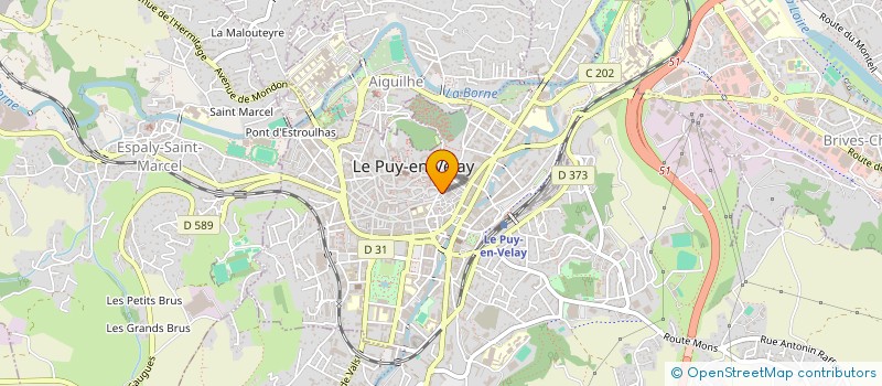 localisation de l'entreprise MONSIEUR BADARA NIAKASSO à LE PUY-EN-VELAY