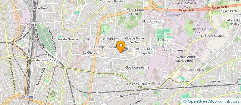 localisation de l'entreprise MONSIEUR BADARA SARRY  ORLEANS