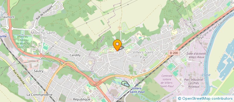 localisation de l'entreprise MONSIEUR BADAREDDINE SGHAYER  VILLERS-SAINT-PAUL