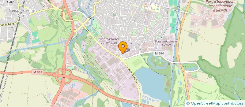 localisation de l'entreprise MONSIEUR BADER ALASHKAR  ILLKIRCH-GRAFFENSTADEN