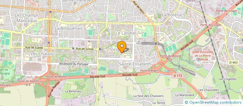 localisation de l'entreprise MONSIEUR BADER BEN ROMDHANE  RENNES