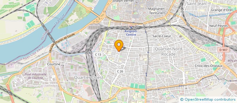 localisation de l'entreprise MONSIEUR BADER EL ASSAL  AVIGNON