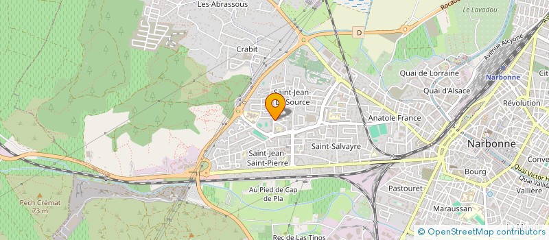 localisation de l'entreprise MONSIEUR BADER KARRACHE à NARBONNE