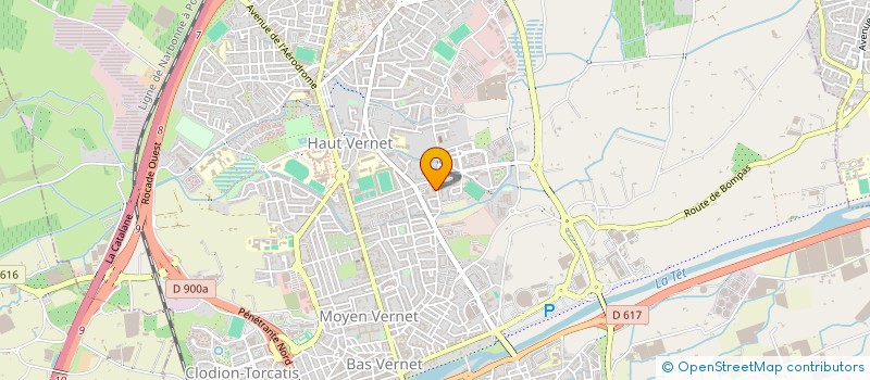 localisation de l'entreprise MONSIEUR BADER MERAMRIA  PERPIGNAN