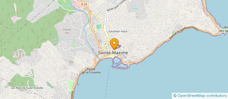 localisation de l'entreprise MONSIEUR BADIE BOUDHINA à SAINTE-MAXIME
