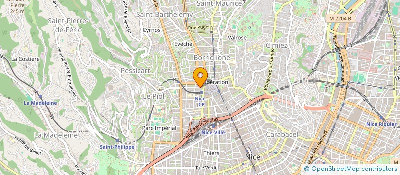 localisation de l'entreprise MONSIEUR BADIE KHLIFI à NICE