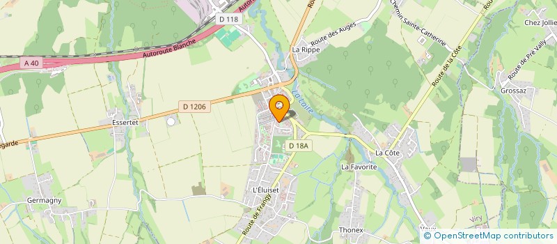 localisation de l'entreprise MONSIEUR BADIL EL AJJOURI  VIRY