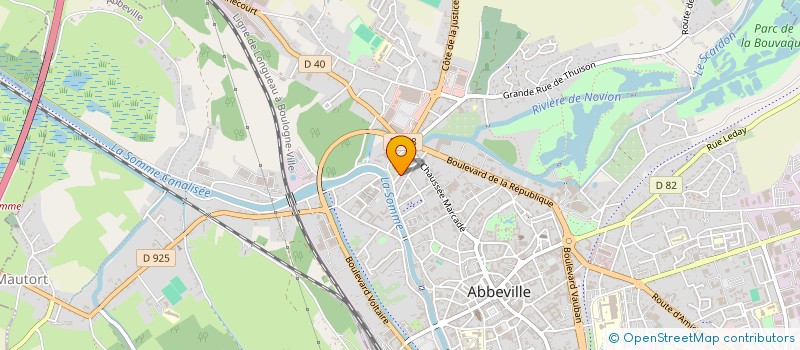 localisation de l'entreprise MONSIEUR BADIS ABDELLATIF à ABBEVILLE