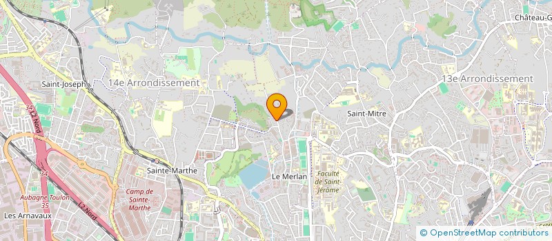 localisation de l'entreprise MONSIEUR BADIS BENMEHDI  MARSEILLE