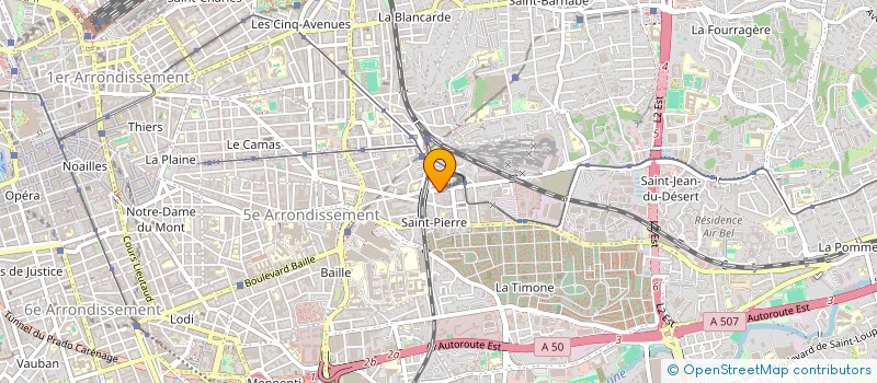 localisation de l'entreprise MONSIEUR BADIS BOUAMRANE à MARSEILLE