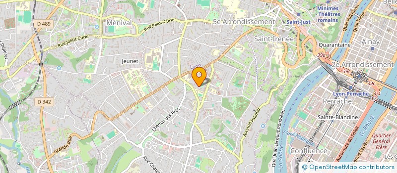 localisation de l'entreprise MONSIEUR BADIS BOUZGHAIA  SAINTE-FOY-LES-LYON