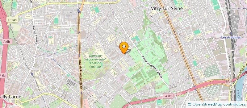 localisation de l'entreprise MONSIEUR BADIS GOUMIRI à VITRY-SUR-SEINE