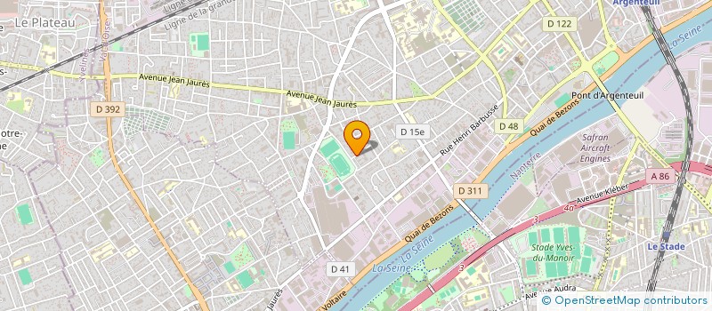 localisation de l'entreprise MONSIEUR BADIS HAMMOUDA  ARGENTEUIL