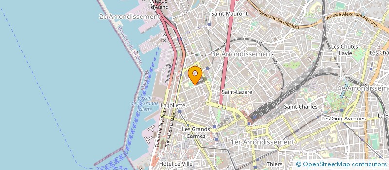 localisation de l'entreprise MONSIEUR BADIS IKHLEF  MARSEILLE