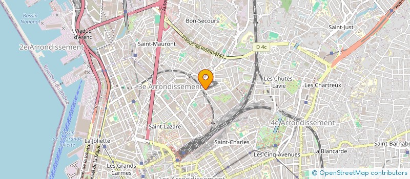 localisation de l'entreprise MONSIEUR BADITA CARPACIU à MARSEILLE 3EME